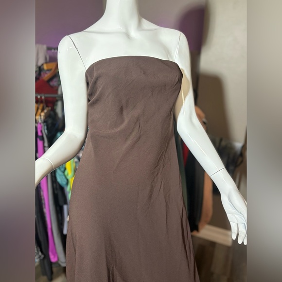 NWT Babaton Resolution Dress Size Large Rich Mocha Brown - Picture 11 of 16